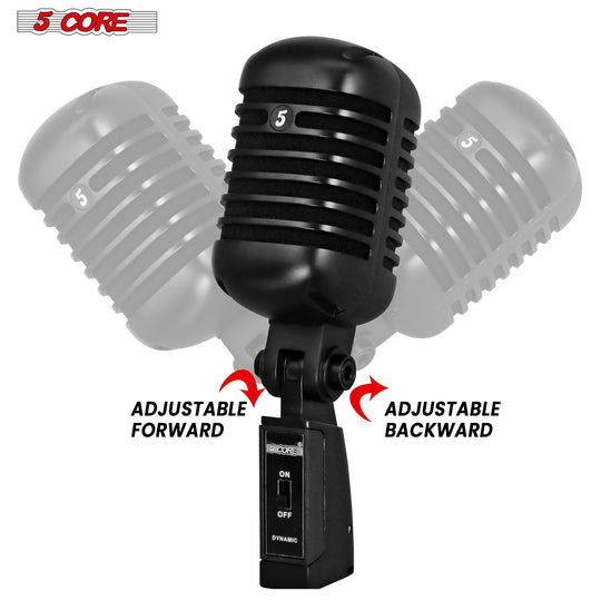 Cardioid mic with focused sound capture, minimizing background noise, perfect for vocals and live performances